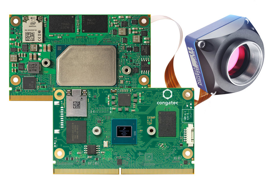 congatec et MATRIX VISION présentent la technologie de vision haut débit sur PCIe